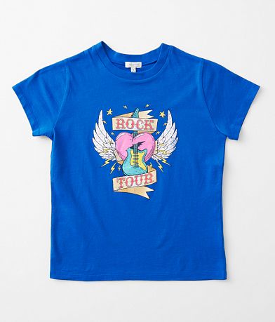 Modish Rebel Girls - Rock Tour T-Shirt front view