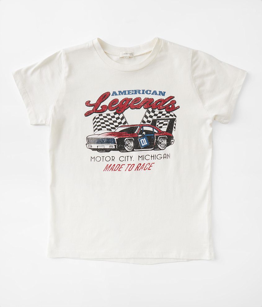 Girls - Modish Rebel American Legend Racing T-Shirt
