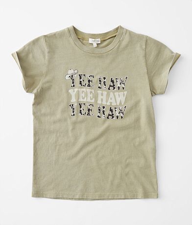 Modish Rebel Girls - Yee Haw T-Shirt front view