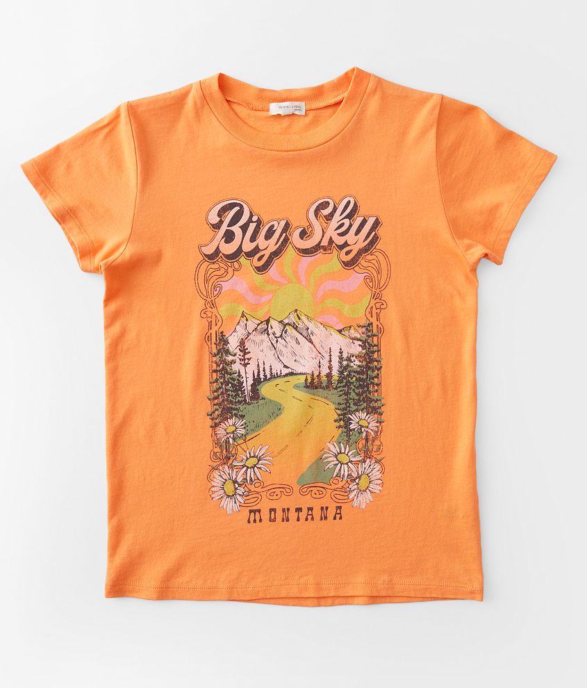 Girls - Modish Rebel Big Sky Montana T-Shirt