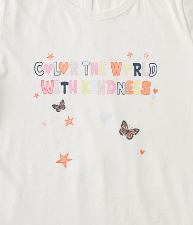 Modish Rebel Girls - Color With Kindness T-Shirt MISC_DETAIL_1