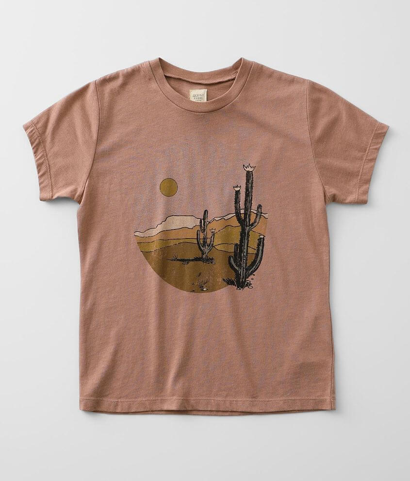 Girls - Modish Rebel Desert Sunset T-Shirt front view