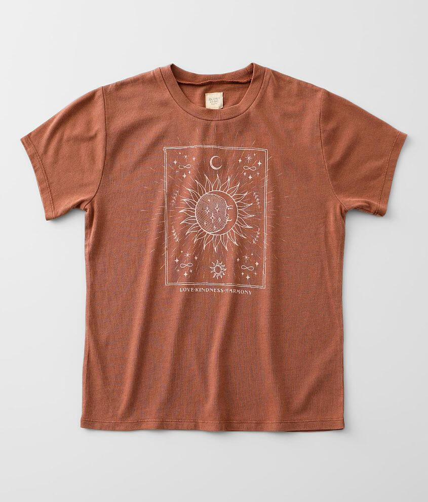 Girls - Modish Rebel Mystical Life T-Shirt - Girl's T-Shirts in Rust | Buckle