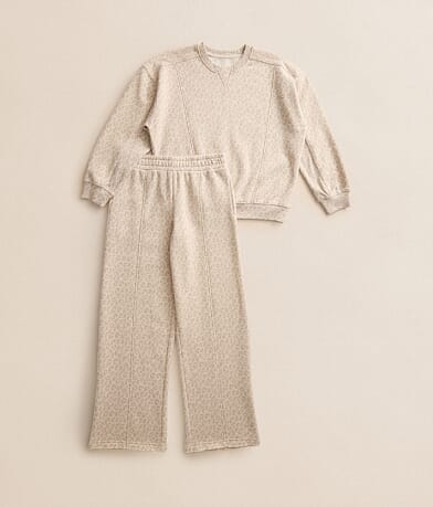 Girls - Cheetah Oversized Pullover thumbnail 5