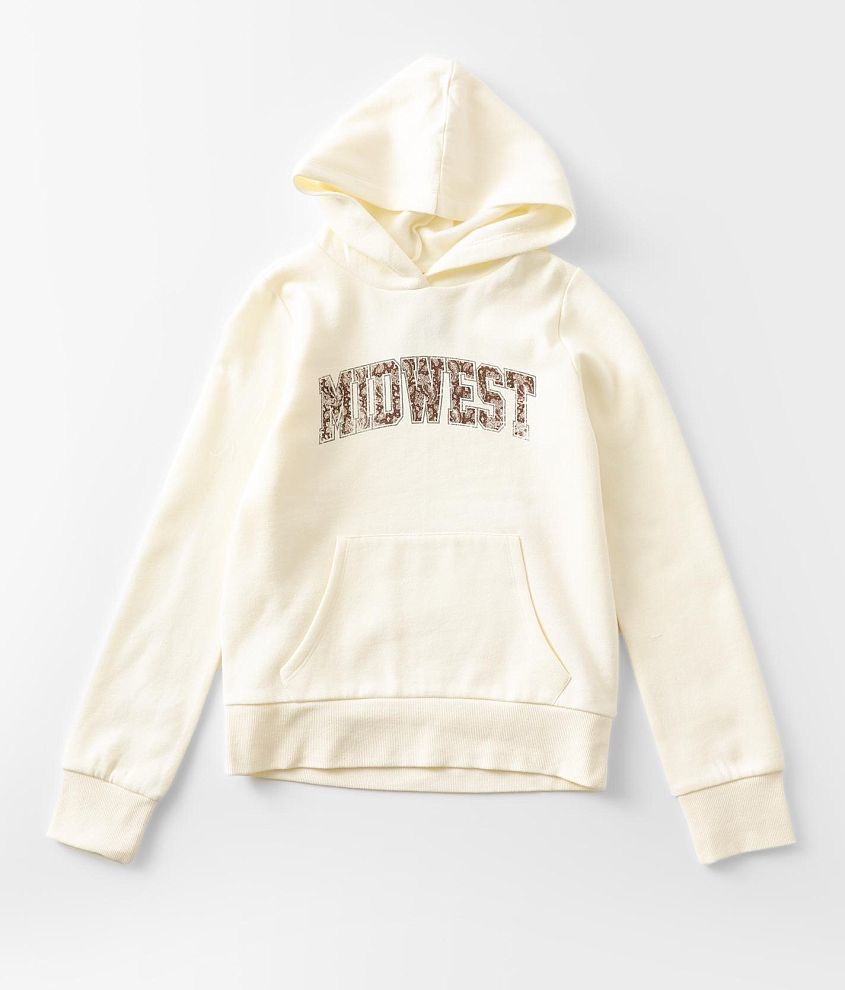 Girls - Modish Rebel Midwest Hooded Sweatshirt front view