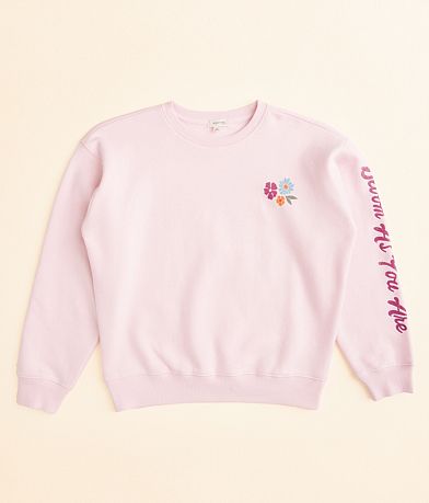 Modish Rebel Girls - Bloom As You Are Pullover front view