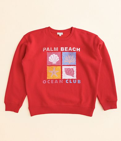 Modish Rebel Girls - Palm Beach Pullover front view