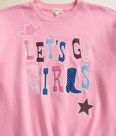 Girls - Let's Go Girls Oversized Pullover thumbnail 3