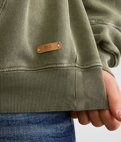 BKE Raw Edge Hooded Sweatshirt MISC_DETAIL_2