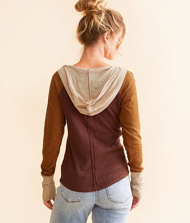 BKE Color Block Hoodie BACK
