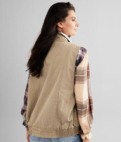 BKE Canvas Vest BACK