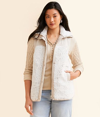 BKE Sherpa Vest front view