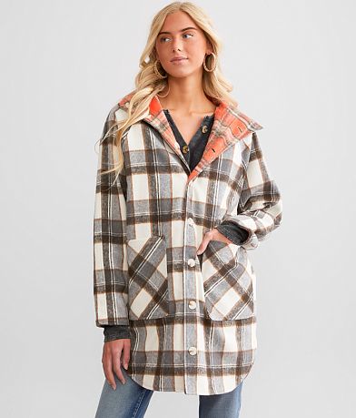 BKE Reversible Plaid Jacket FULL_RIGHT_SIDE