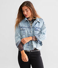 Destructed Denim Jacket