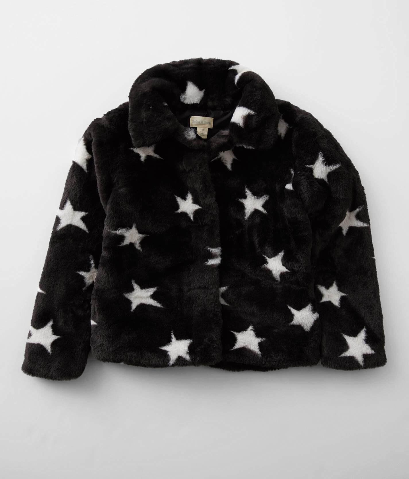 Faux fur hot sale star coat