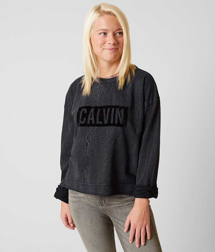 Calvin Klein Blocked Sweatshirt front view