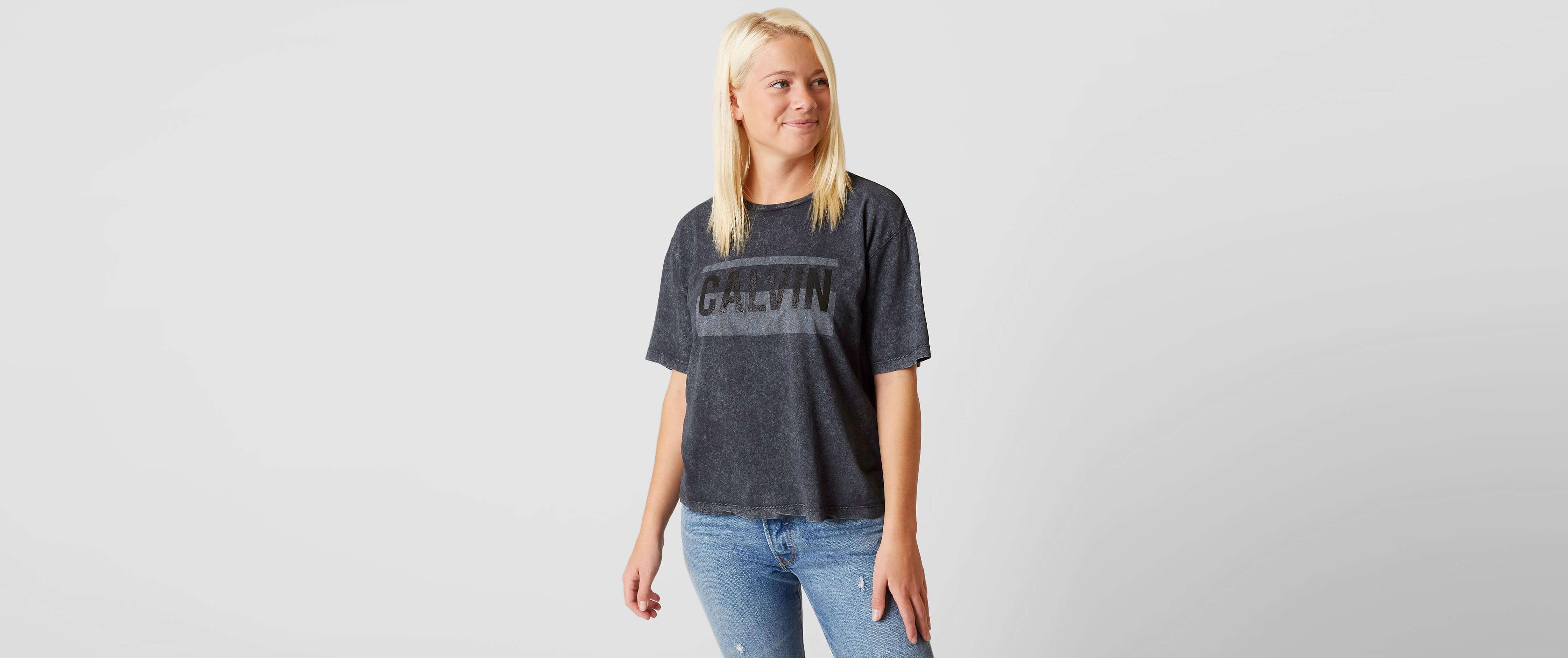 Image of Calvin Klein Acid Wash T-Shirt