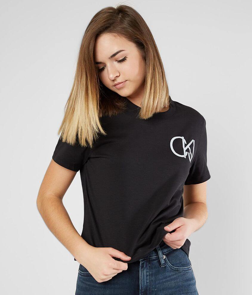 Image of Calvin Klein Reflective Interlink T-Shirt
