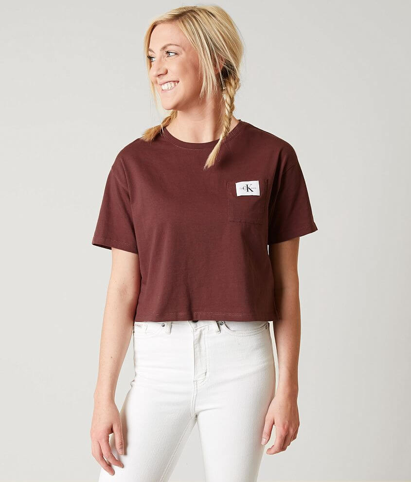 Calvin Klein Pocket T-Shirt front view