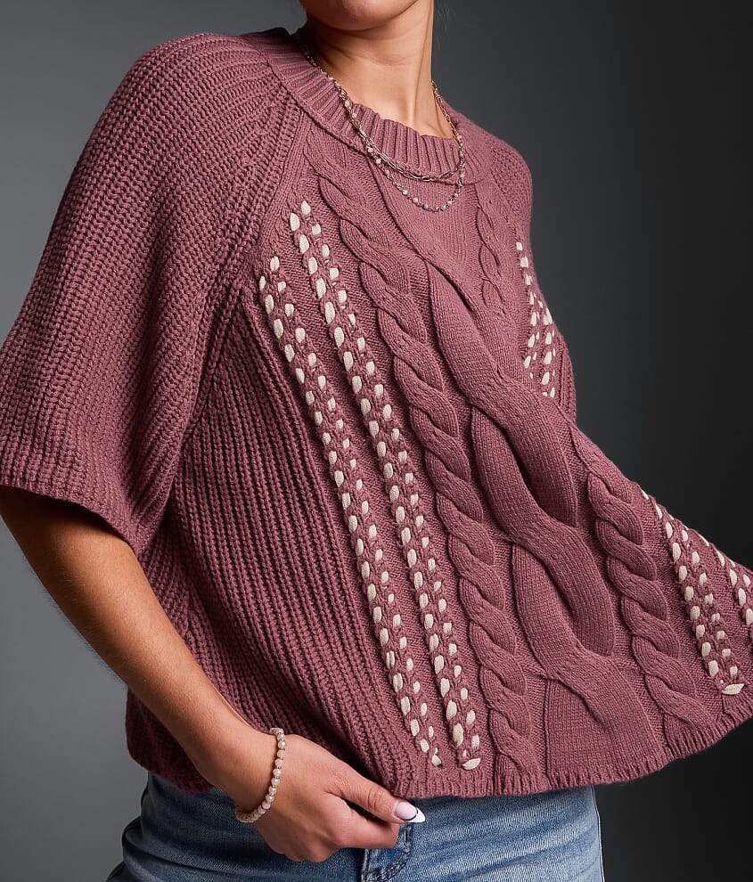 Refined Edit - Cable Knit Sweater - thumbnail 4