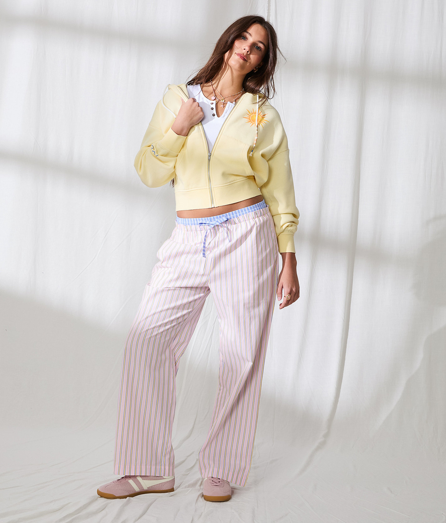 Striped Boxer Pant