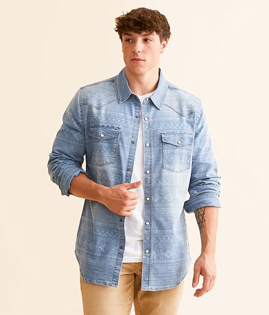 Canyon Of Heros Aztec Denim Shirt Canyon Of Heros Aztec Denim Shirt
