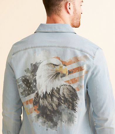 Canyon of Heroes Patriot Denim Stretch Shirt MISC_DETAIL_1