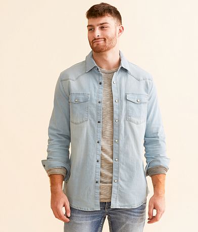 Canyon of Heroes Patriot Denim Stretch Shirt FULL_LEFT_SIDE