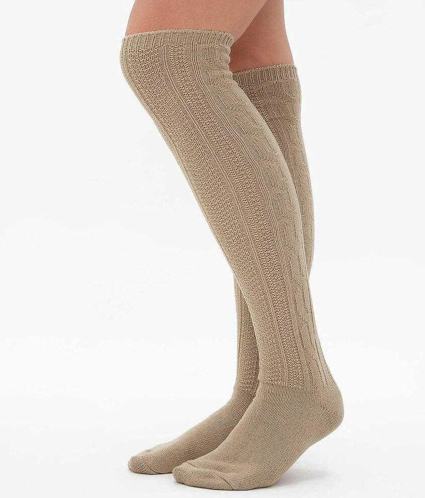 Daytrip Cable Knit Socks front view