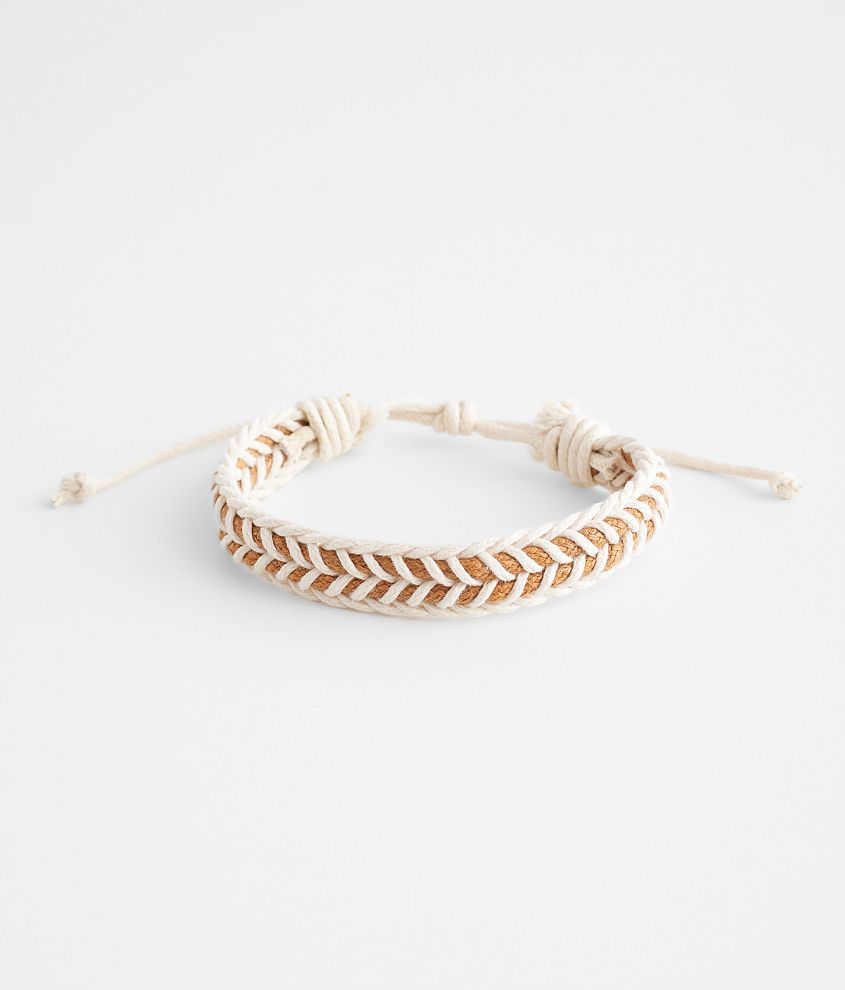 BKE Natural Braided Bracelet