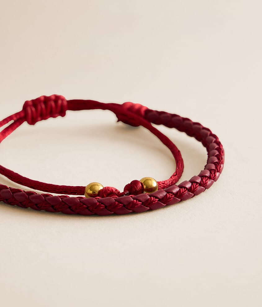 Leather Braided Bracelet