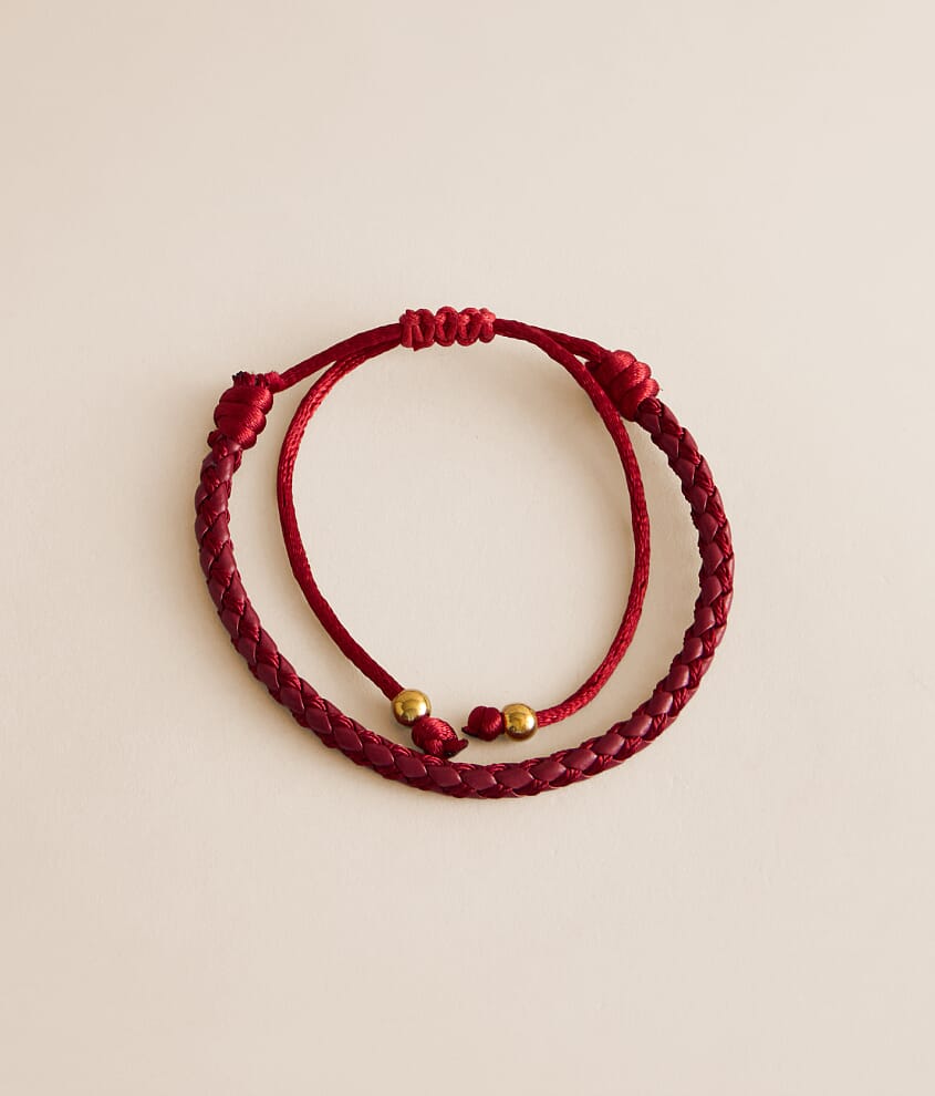 Leather Braided Bracelet
