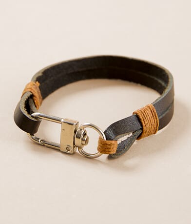 BKE Leather Bracelet front view