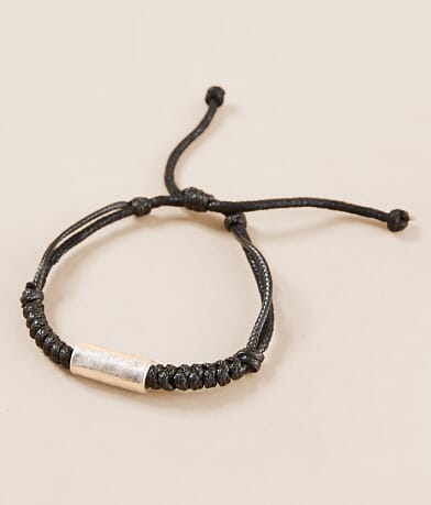 BKE Braided Slider Bracelet front view