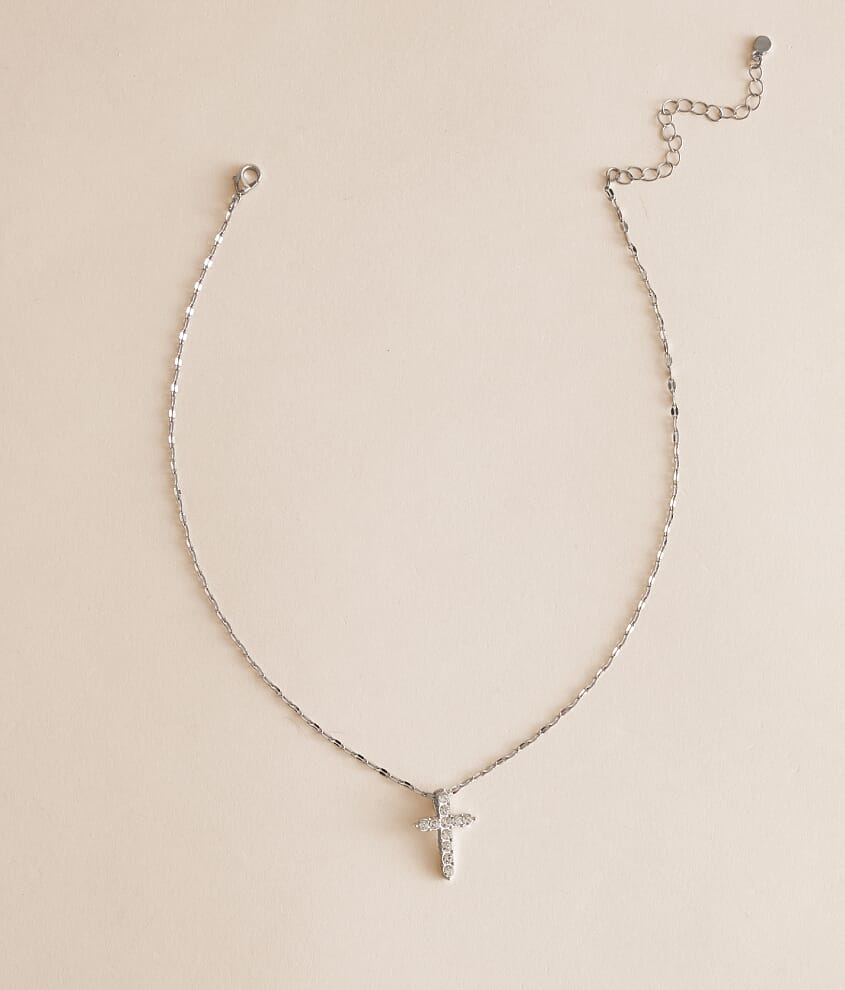 Glitz Cross Necklace - thumbnail 4