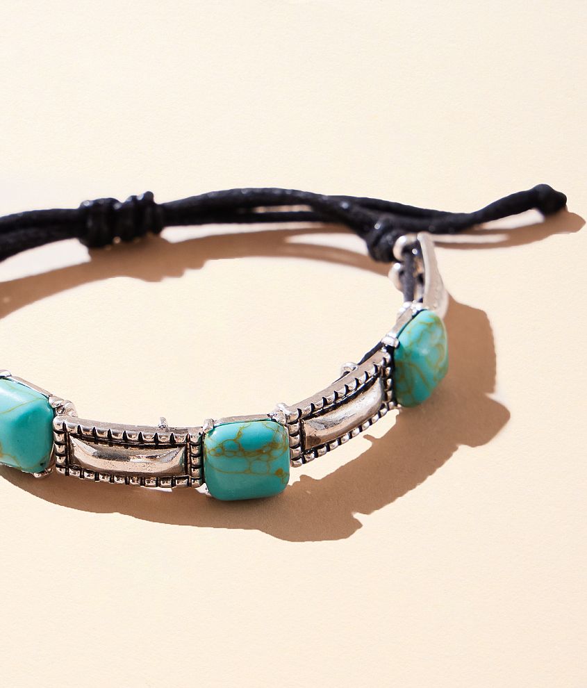 Turquoise Slider Bracelet