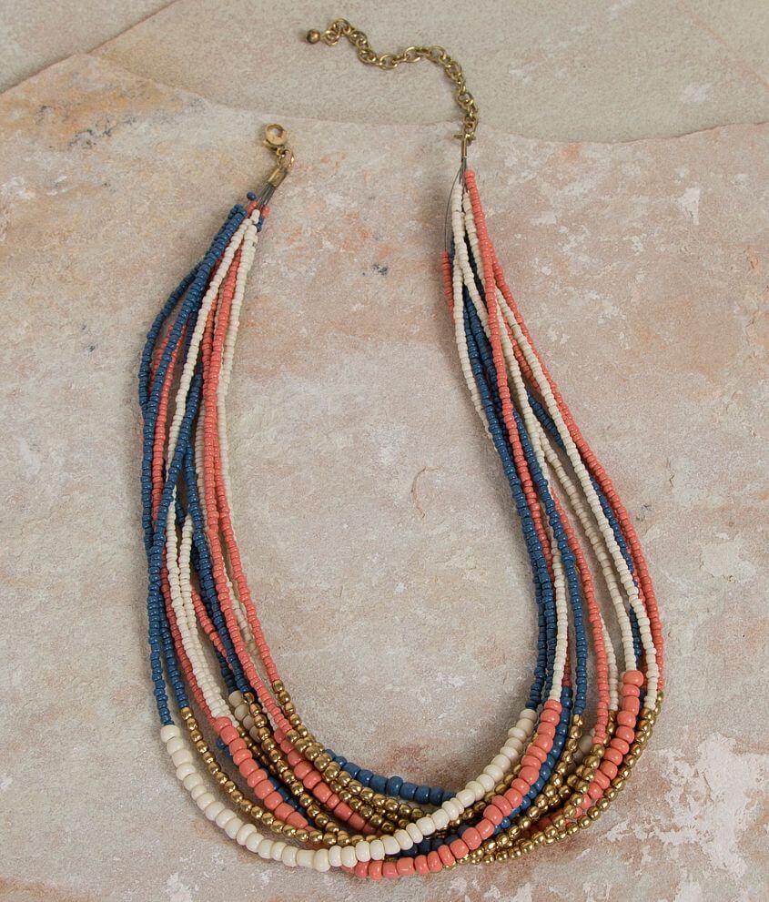 BKE Seed Bead Necklace front view