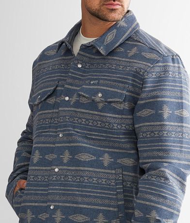 STS Flynn Aztec Flannel Shirt - Men's Shirts in Chambray Aztec | Buckle