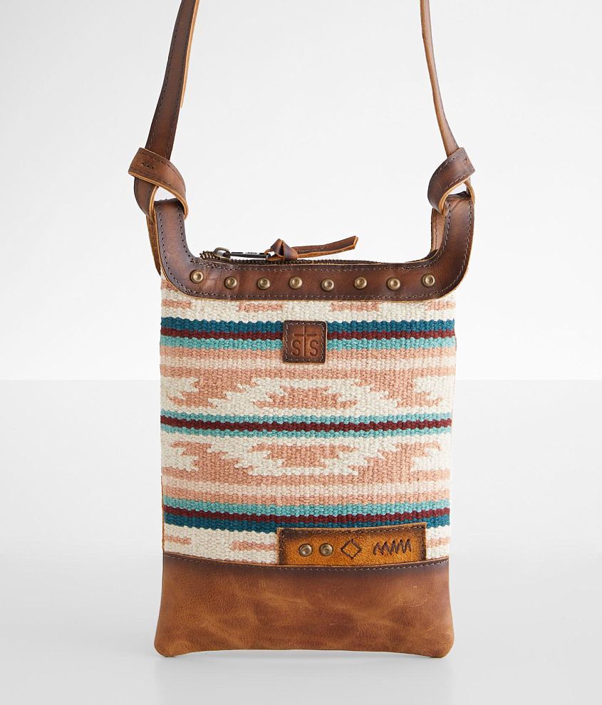 STS Palomino Serape Crossbody Purse front view