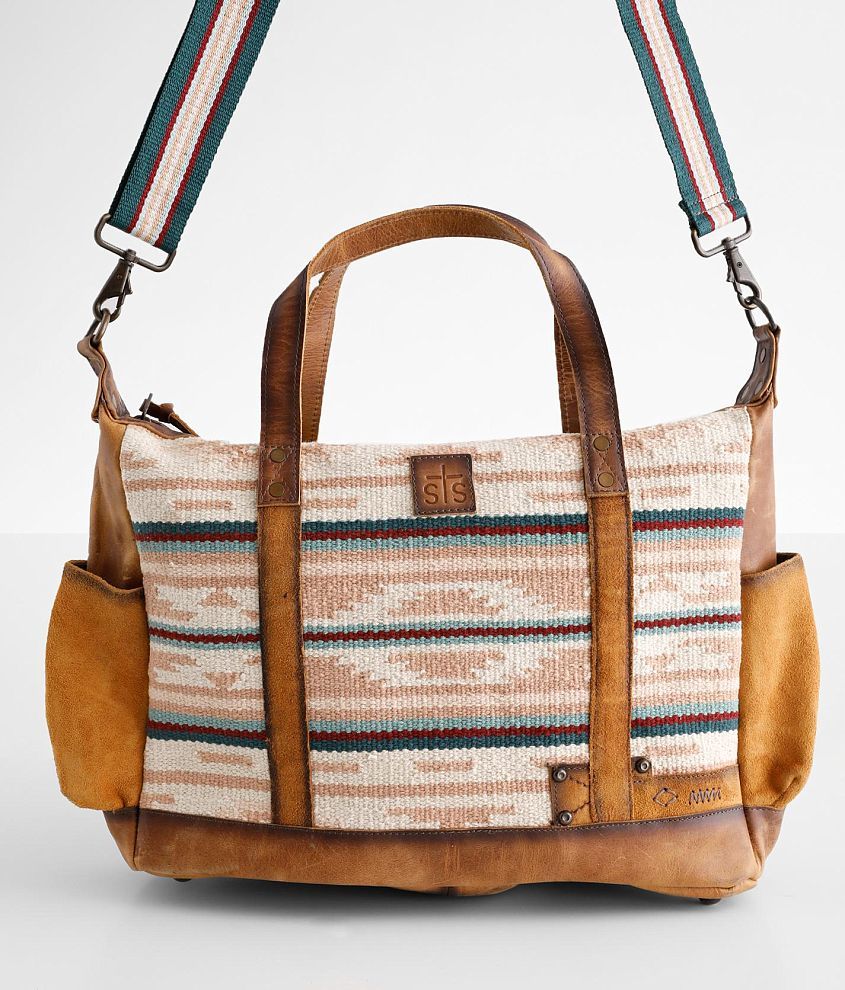 Soho. Pendleton & leather crossbody, hobo bag