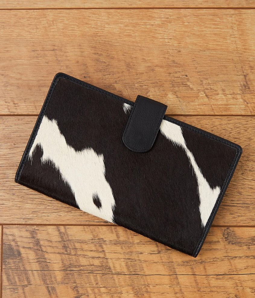 STS Cowhide Leather Clutch Wallet Women's Bags in Cowhide Buckle