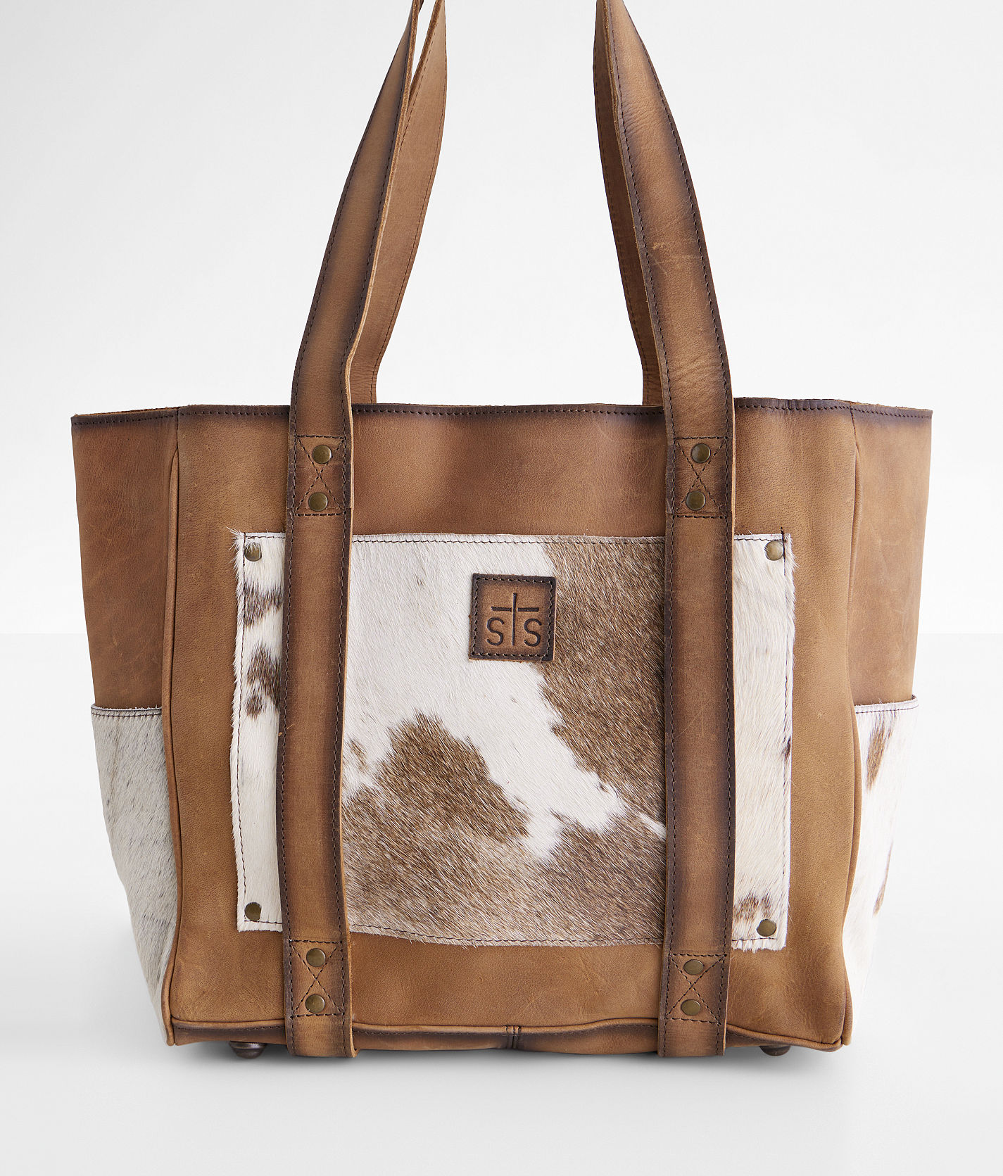 Women's Western Classic Cowhide Tote Bag