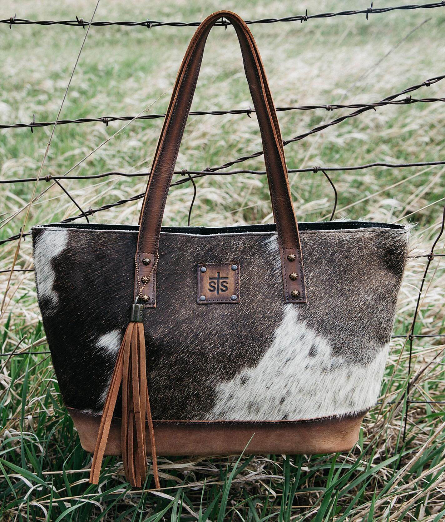 cowhide purses and wallets