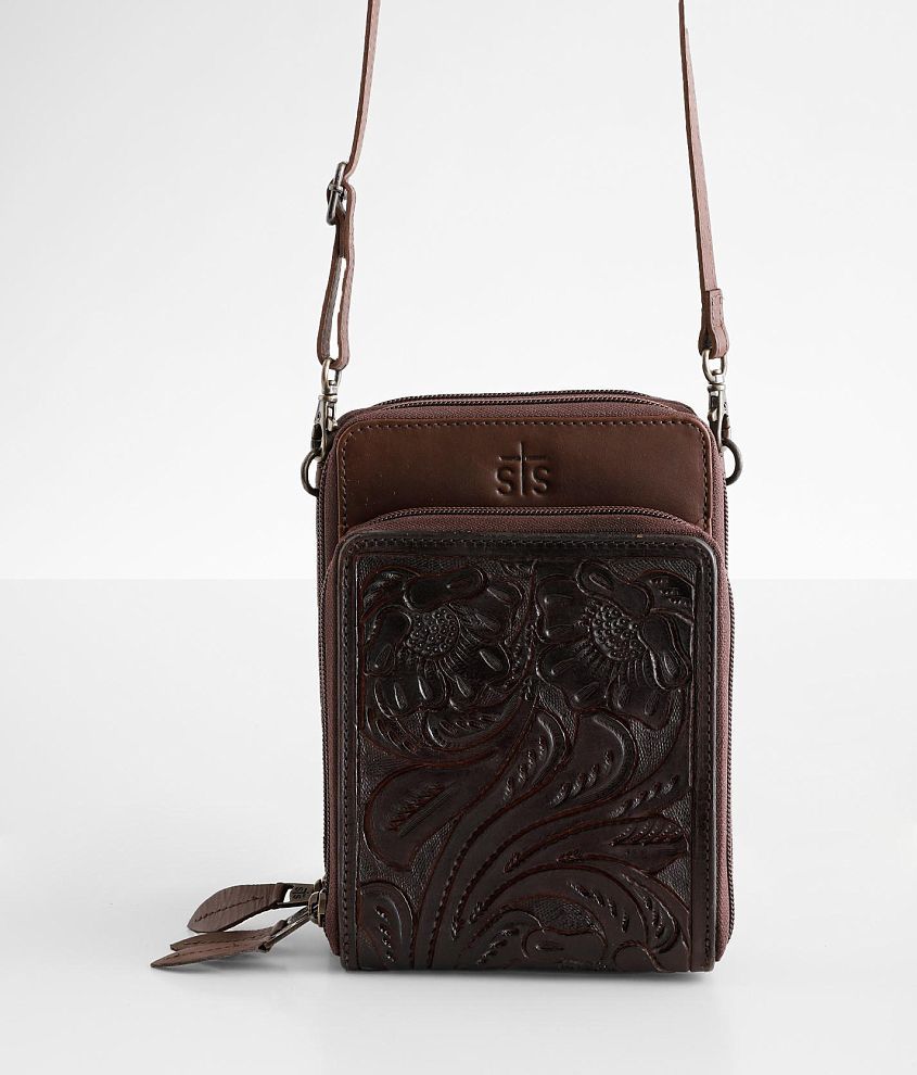 Hand Tooled Crossbody Purse