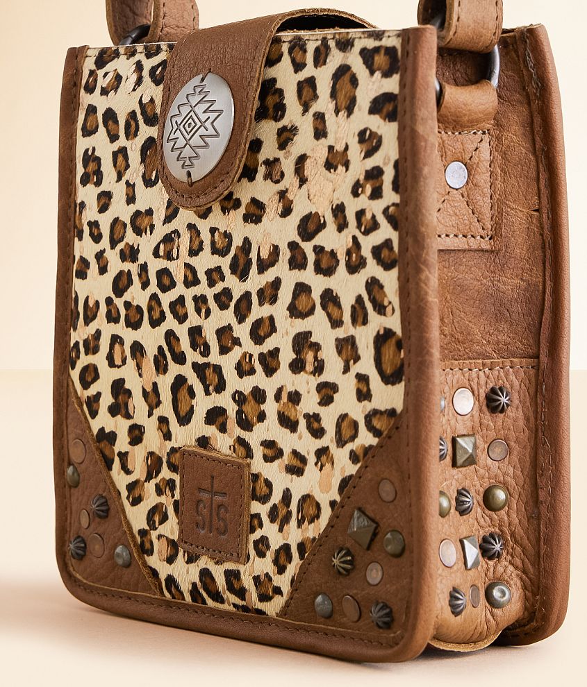 Lola Great Plains Crossbody Studded Leather Purse