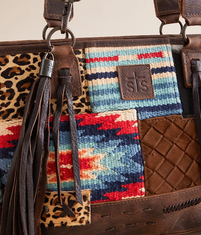 Chaynee Mountain Leather Fringe Tote