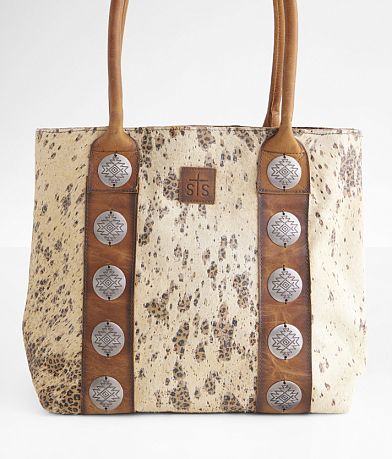 STS Serengeti Leather Tote front view
