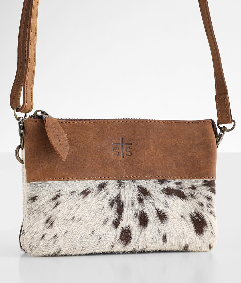 STS Mia Cowhide Leather Crossbody Purse front view