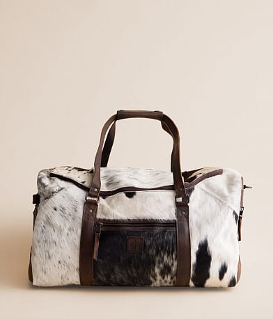 STS Rustler Leather Duffle Bag front view