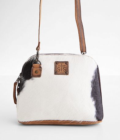 STS Weezy Leather Crossbody Purse front view